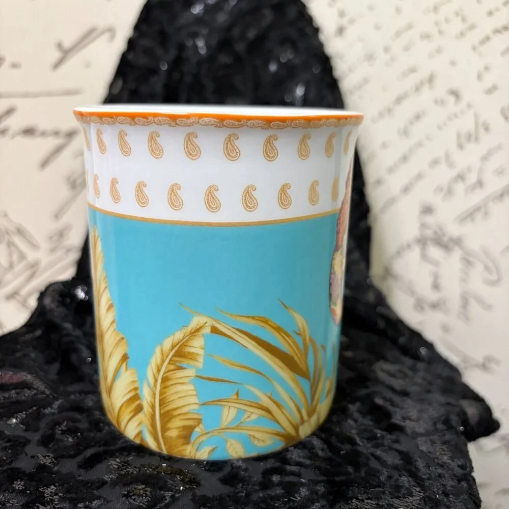 RARE 2010 Williams Sonoma ELEPHANT Mug - Thai Palace / RAJ Retired Collection